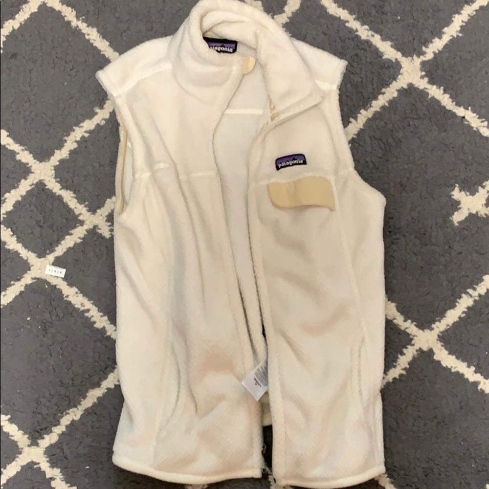 White Patagonia Vest